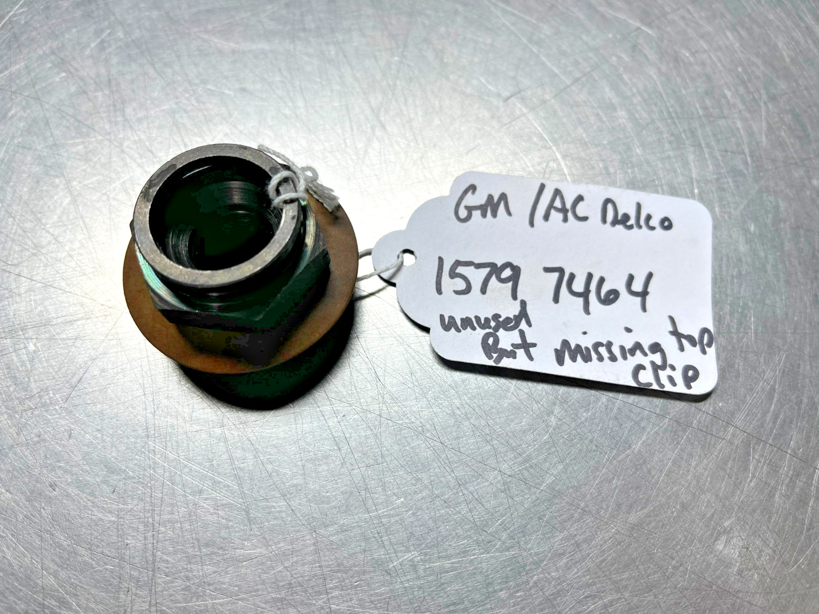 15797464  Genuine OEM  GM  Trans Cooler CONNECTOR FITTING  w/o CLIP  1579-7464