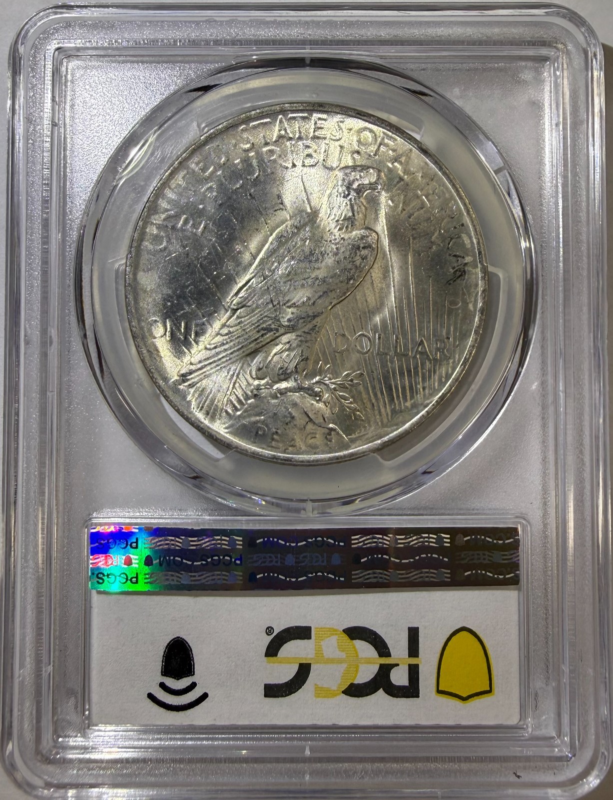 1922 $1 Peace Silver Dollar PCGS MS64 (793)