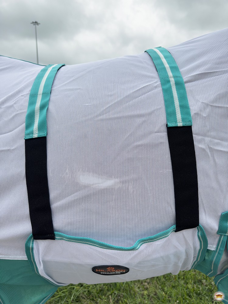 HILASON Horse Fly Sheet - Summer Spring UV Protection Mesh Bug Mosquito
