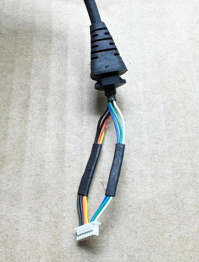 Original Bose A20 Aviation Headset 6 Pin Lemo Plug Complete Plug Harness