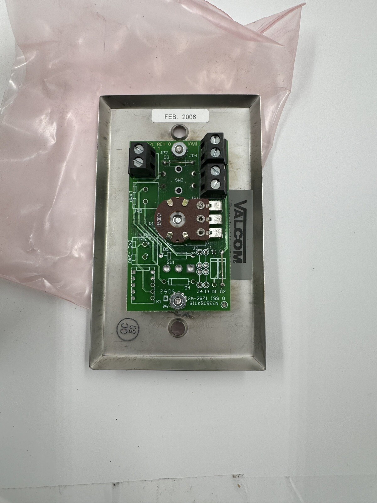 Valcom -- V-2971 Call Switch With Volume Control
