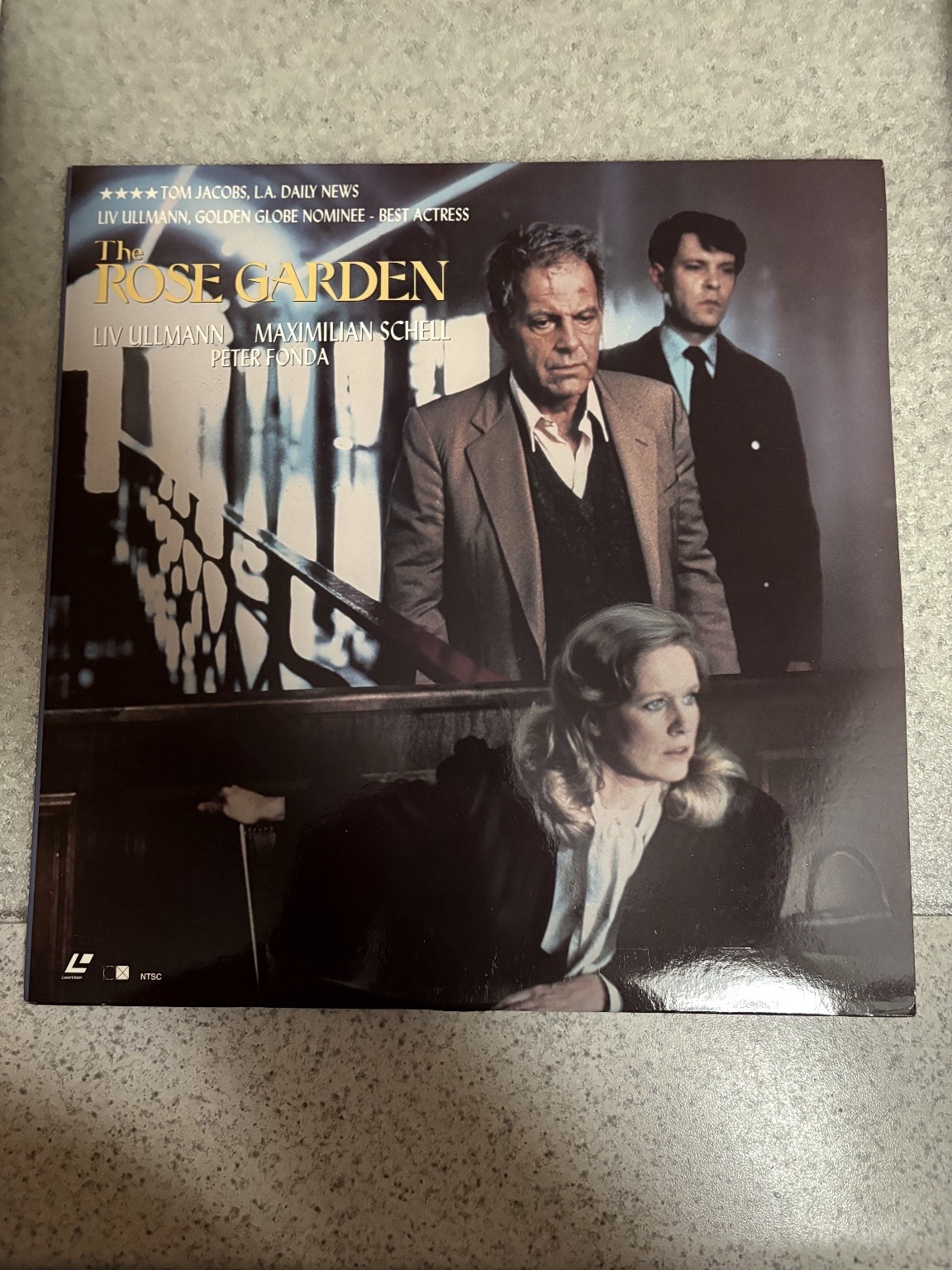 The Rose Garden LaserDisc 1989 Drama Holocaust Justice Cannon Video