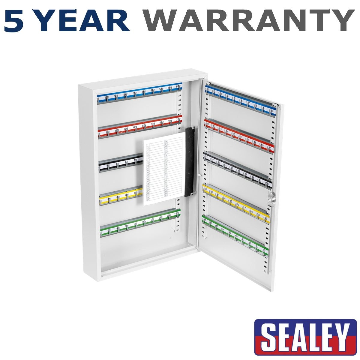 Sealey Key Cabinet 100 Key Capacity SKC100