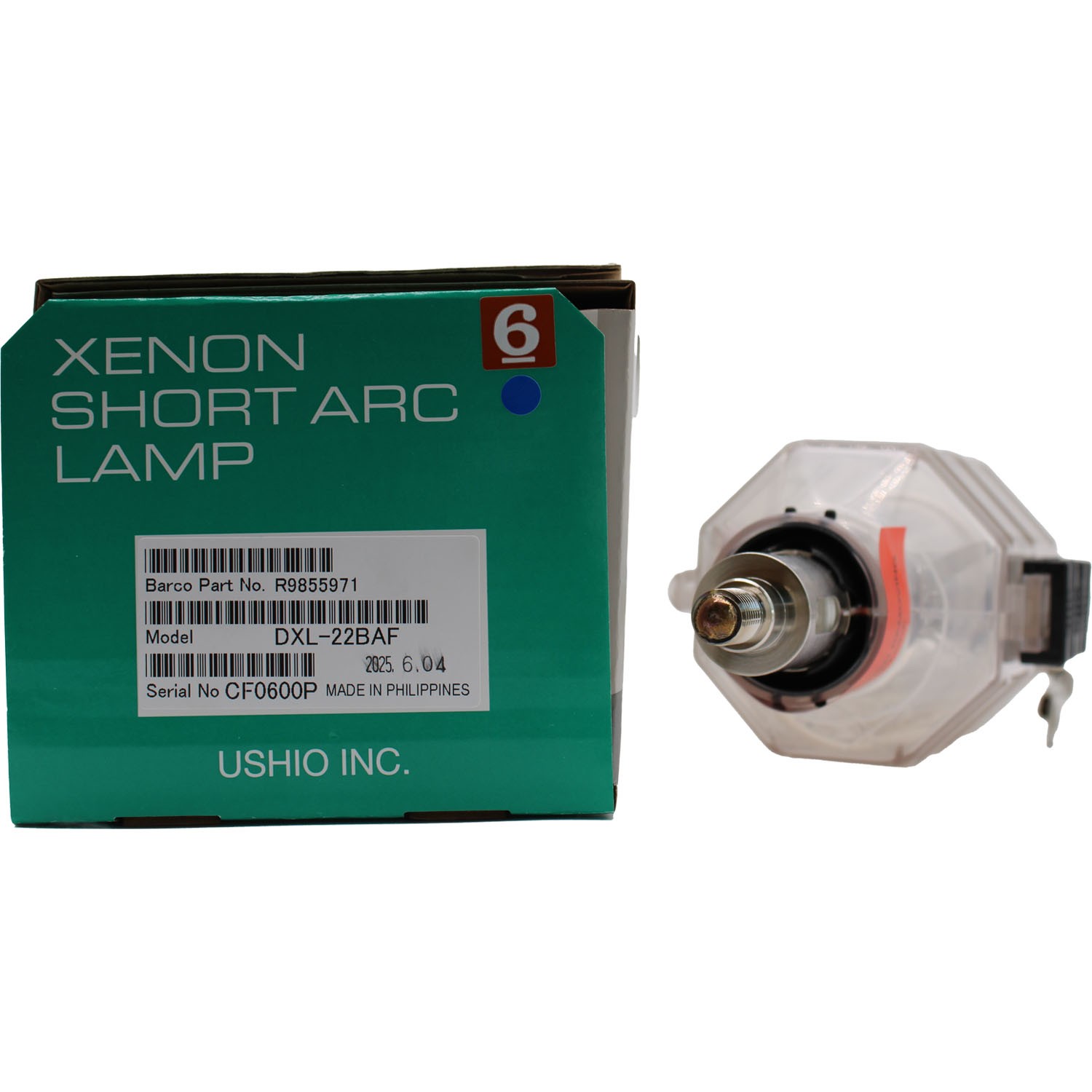 Ushio 2200W 2000 Hour Digital Xenon Lamp for the DP-2000