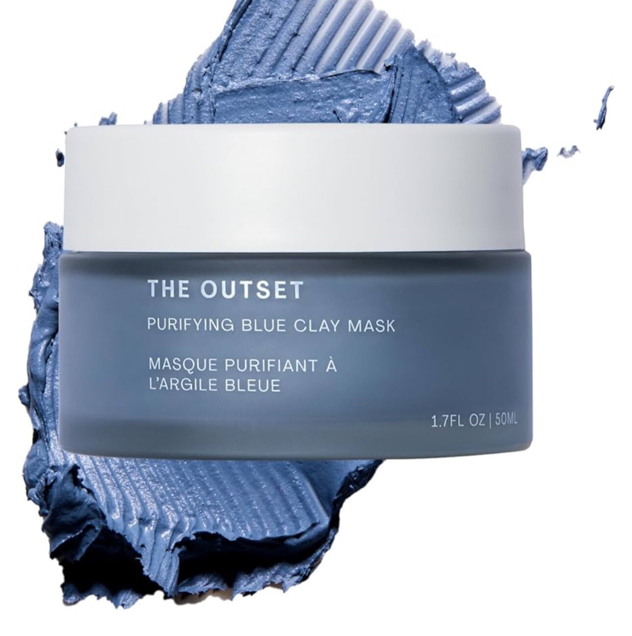THE OUTSET PURIFYING BLUE CLAY MASK 1.7 FL OZ 50 ML, New Fast Shipp