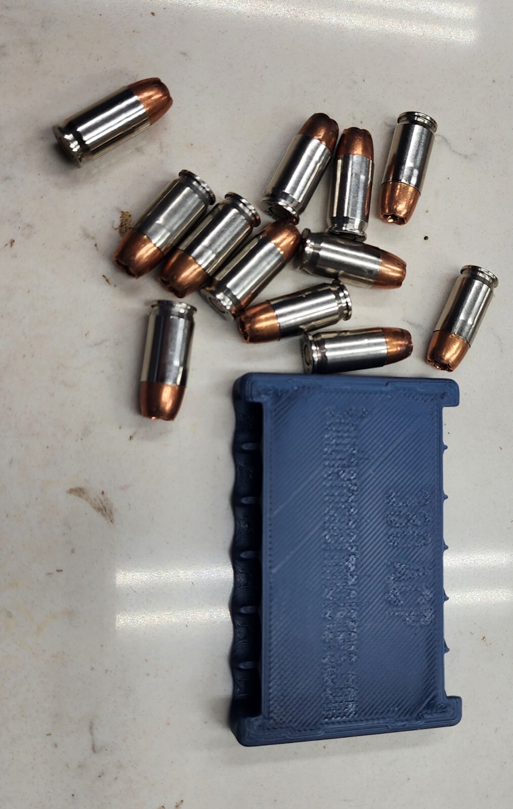 380 ACP Shell Holder For Pocket Carry. DESIGNED FOR EDC Holds 12 Shells Black