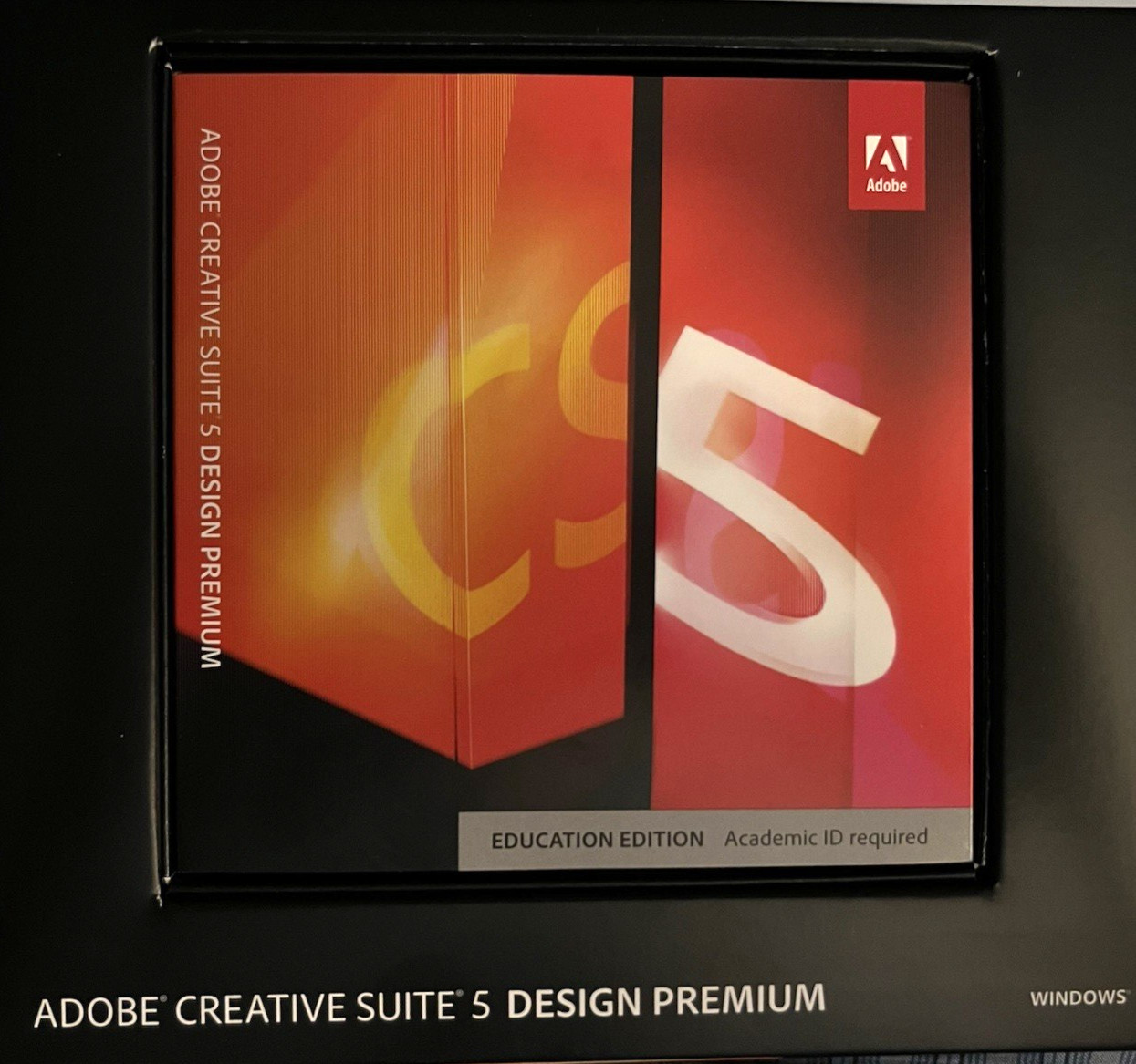 Adobe Creative Suite 5 Design Premium Windows CS5 Student & Teacher w/Serial No.