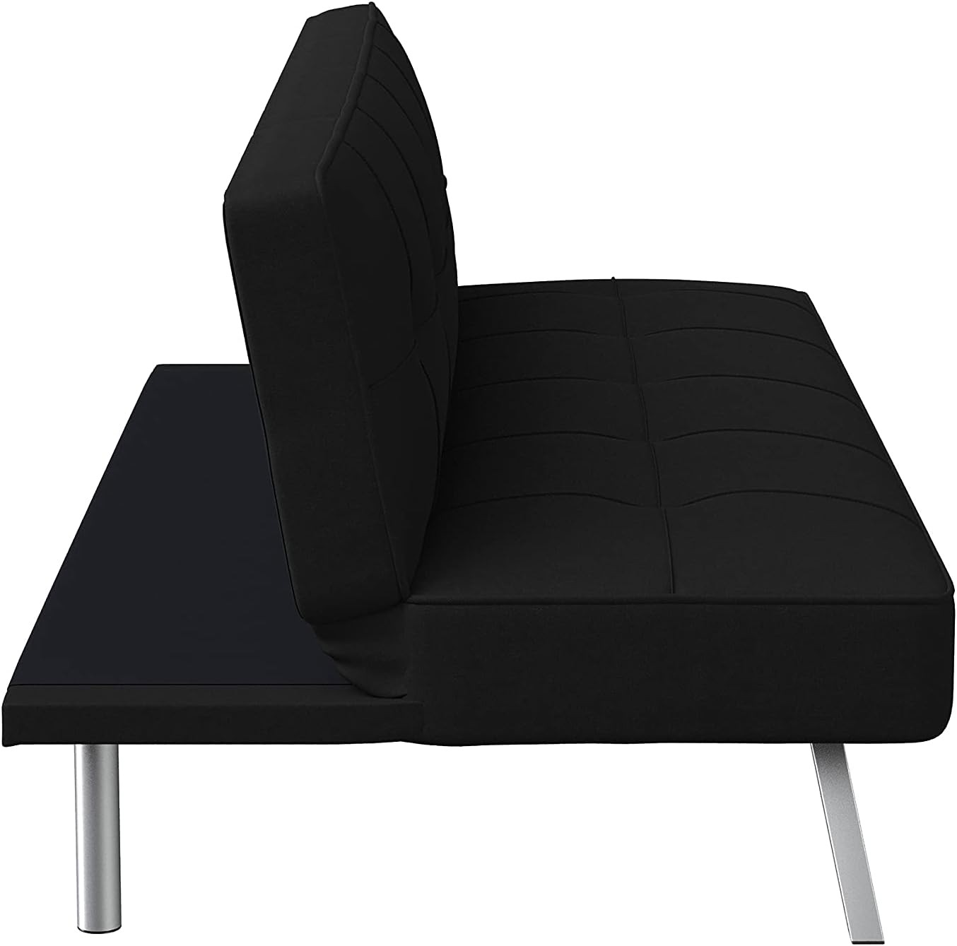 Rane Futon Sofa Bed 66.1" 3-in-1 Convertible Couch Sleeper Small Spaces Tufted