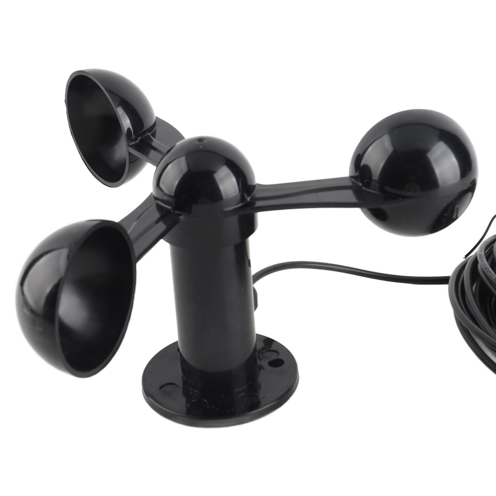 Anemometer Sensor Wind Speeds Cup With 8M Water Resistant Cable 4cm Mounting