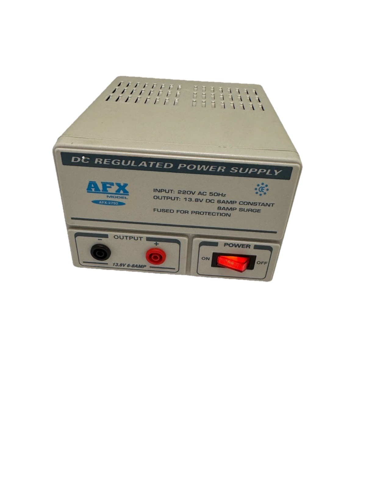 AFX MODEL AFX-2792 DC REGULATED POWER SUPPLY