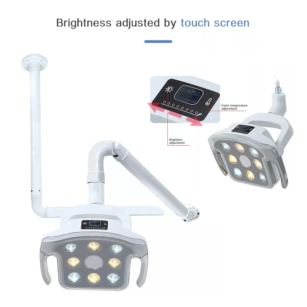12W Dental 8-LEDs Light Surgical Operation Led ENT Lamp for Dental Unit Chair CE