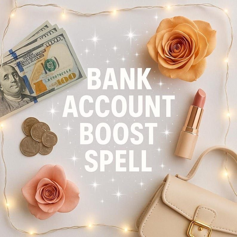 Bank Account Boost Spell – Watch Your Balance Magically Grow