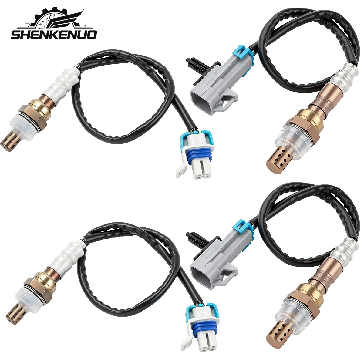 4X Upstream Downstream O2 Sensors for Chevy GMC 4.8 5.3 6.0 6.2L