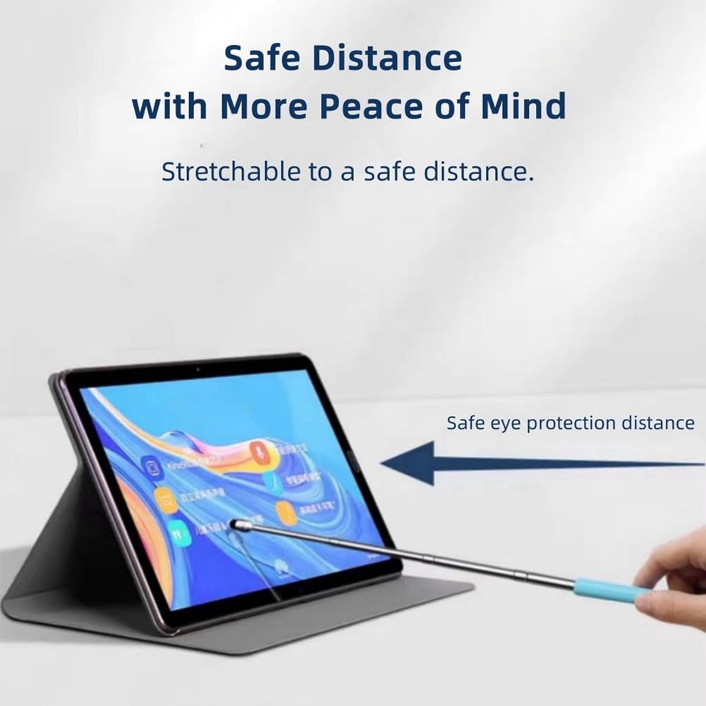 Stylus Pen Retractable Pointer Stick & Stylus with Special Flocking Tip7981