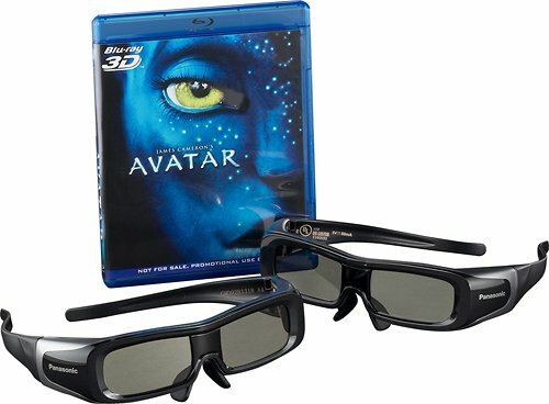Panasonic TY-EW3D2MMK2 3D Ultimate Pack (Avatar 3D + 2 Rechargeable Glasses)