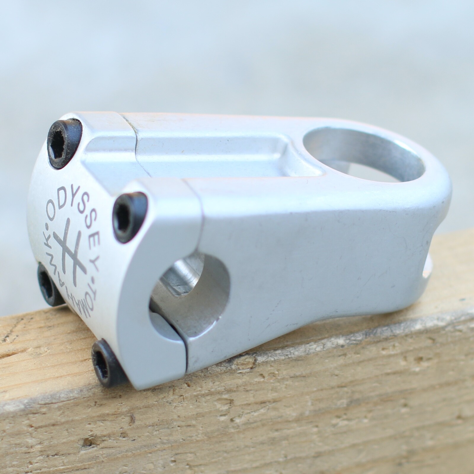 ODYSSEY BMX TOMAHAWK BICYCLE STEM RAW FRONT LOAD CHASE HAWK FIT CULT SUNDAY