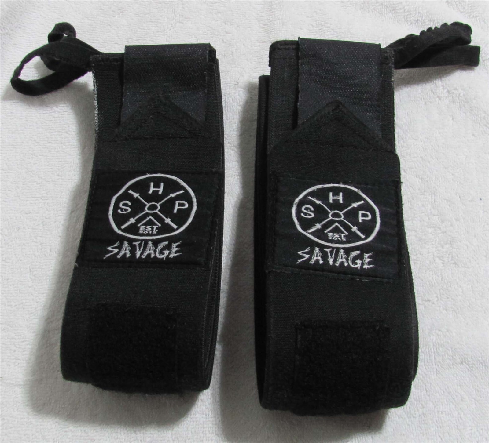 Strong House Projects 2-Ply 36" SAVAGE Wrist Wraps for Powerlifting (Used)