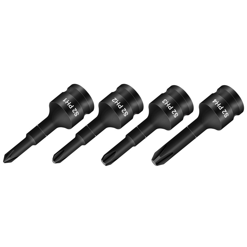Versatile Socket Adapter Head PH1 PH2 PH3 PH4 3/8 Inch for Hexagon Socket