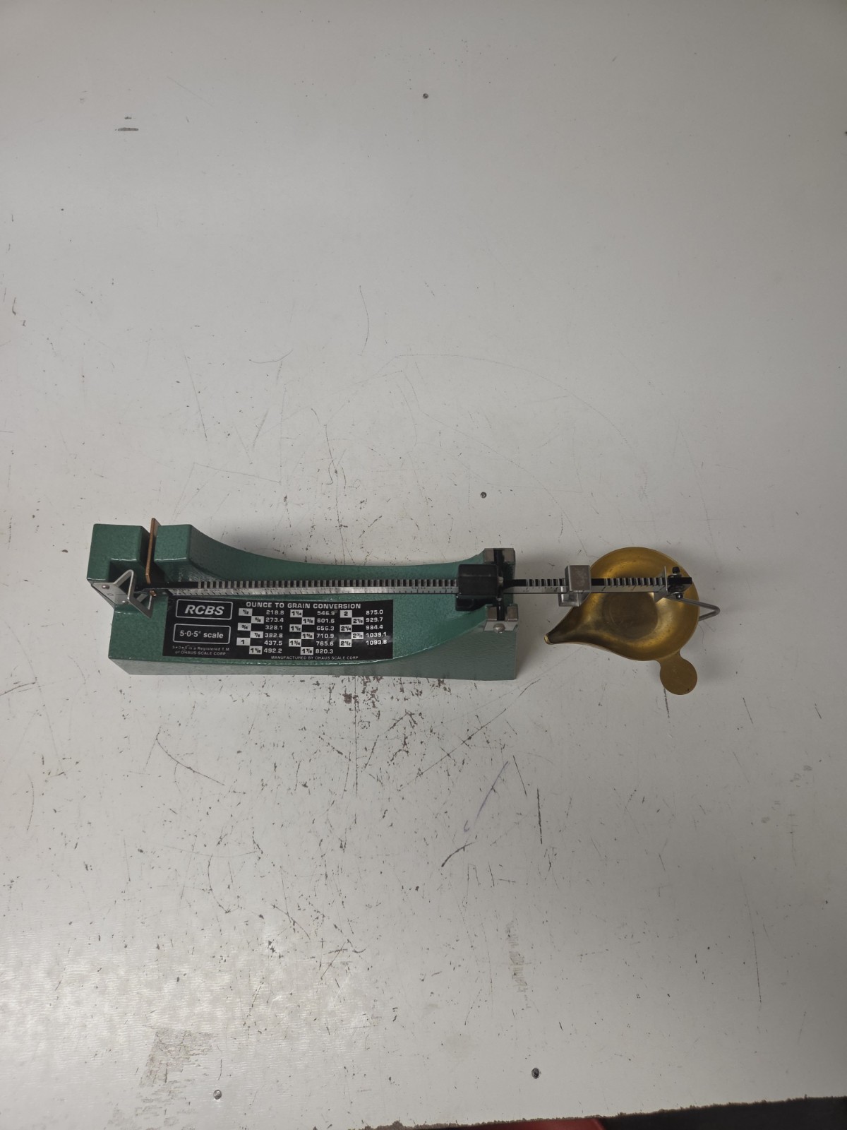 RCBS Model 505, 5-0-5 Powder Reloading Scale
