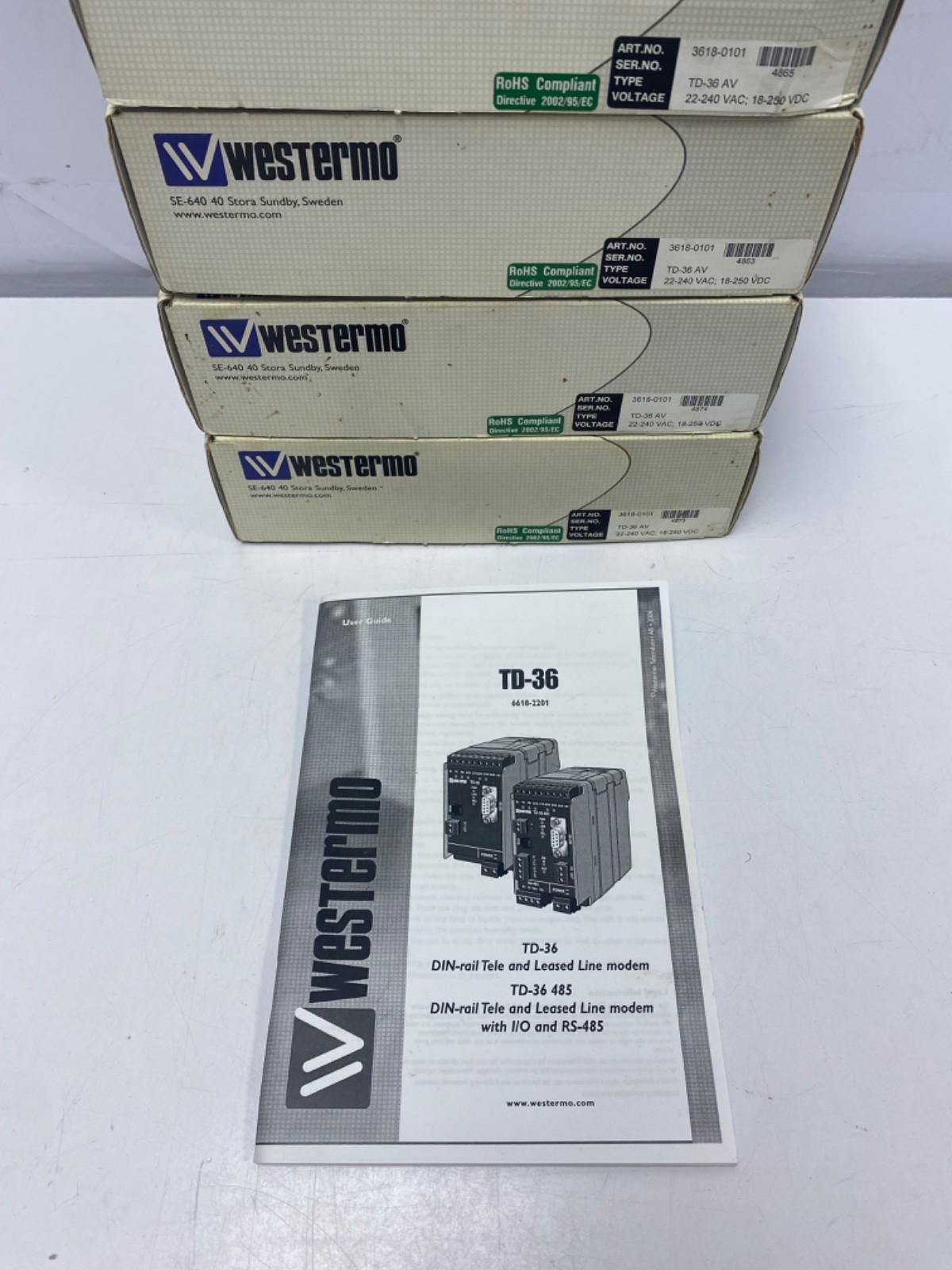 Westermo TD-36AV 3618-0101 MODEM