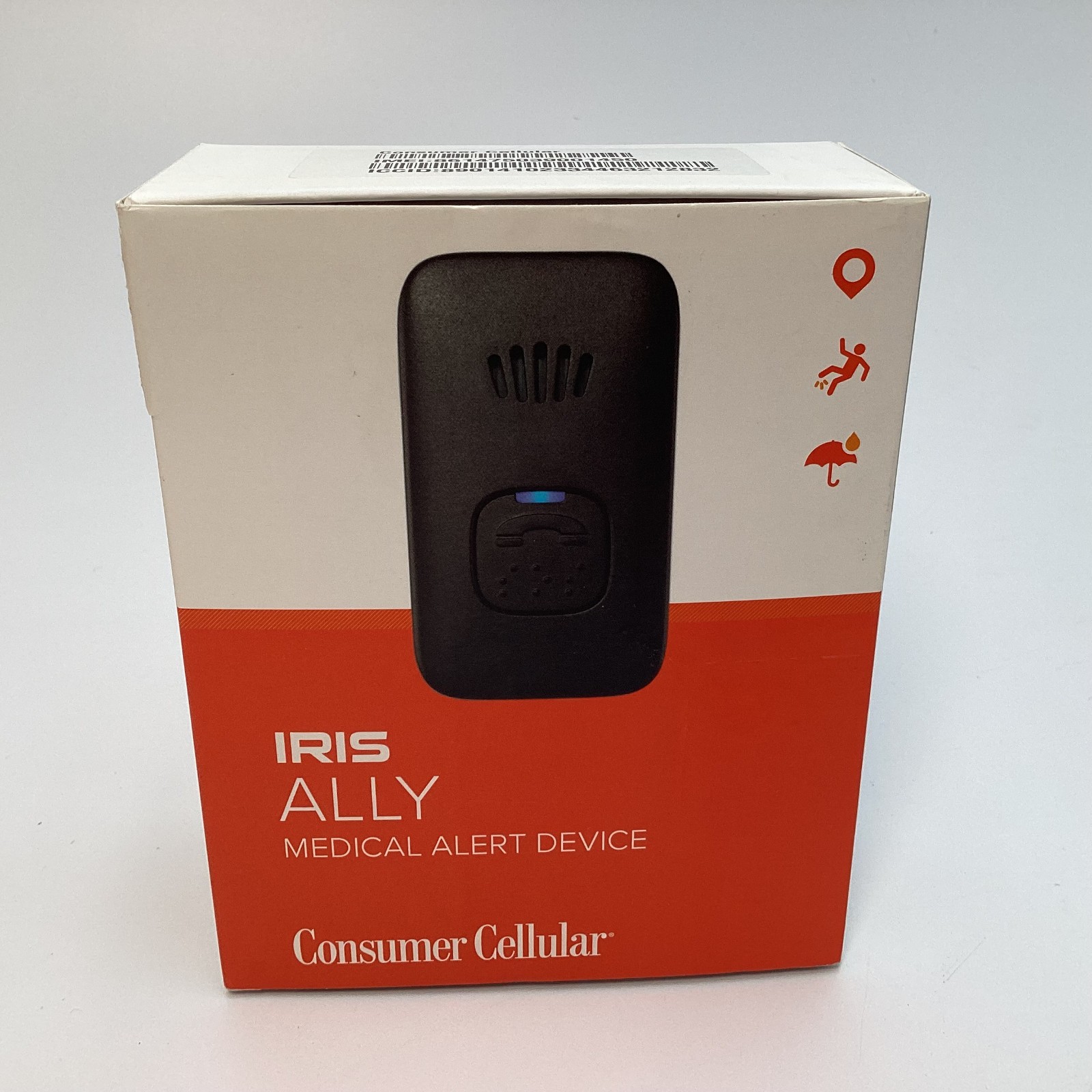 Consumer Cellular IRIS ALLY Medical Alert Device with GPS & Fall Detection, Nice