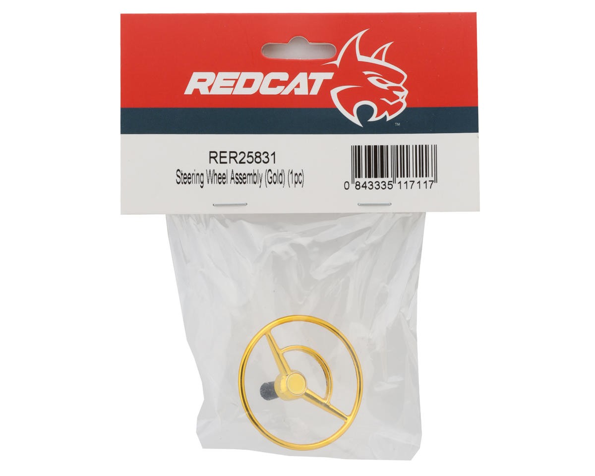 Redcat Steering Wheel Assembly (Gold) [RER25831]