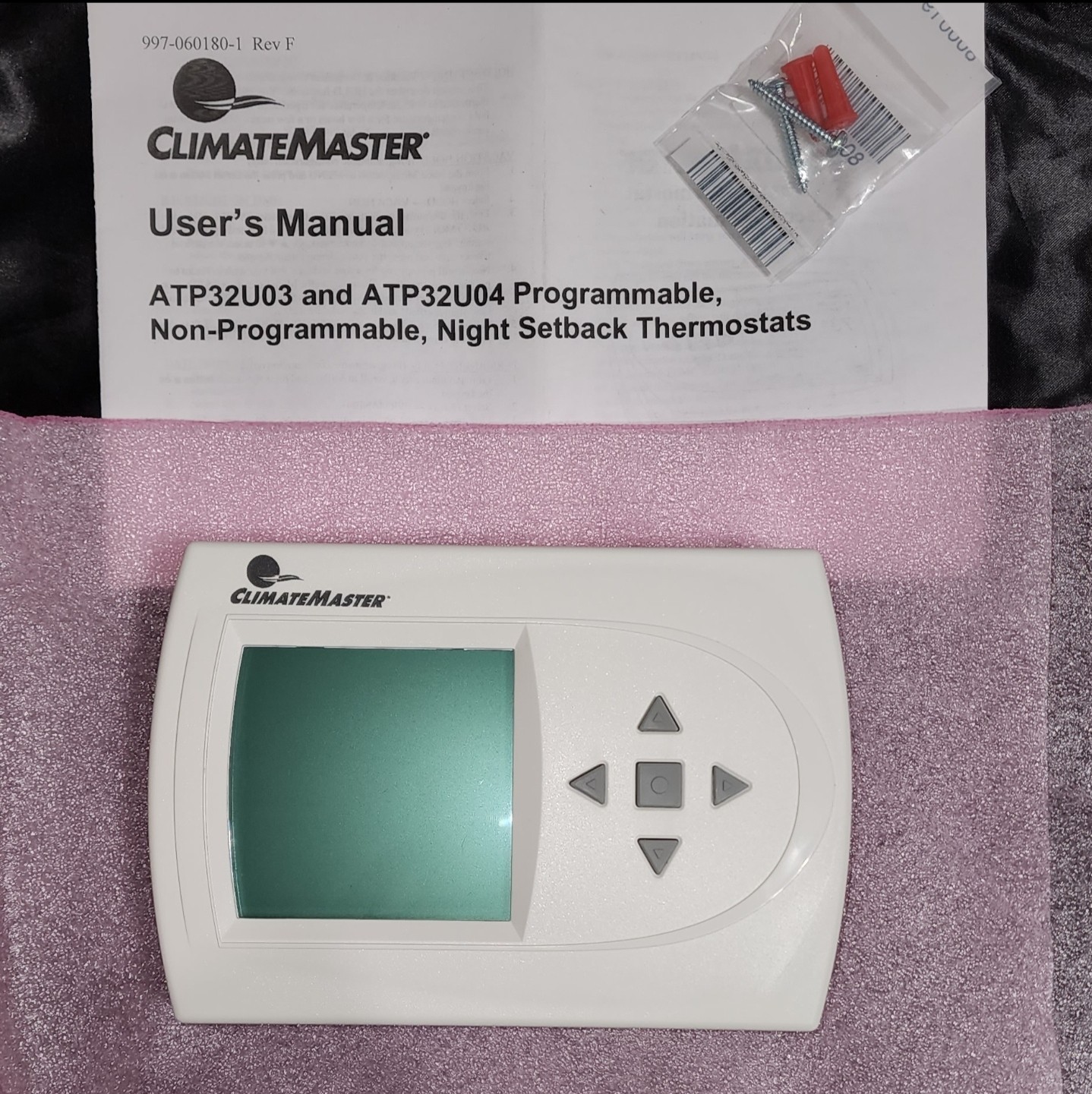 (NEW) ClimateMaster ATP32U03C Programmable Digital Thermostat