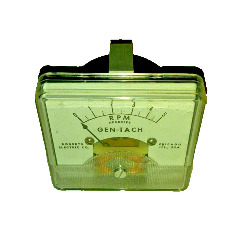 Roberts Electric RPM Gen-Tach Indicator