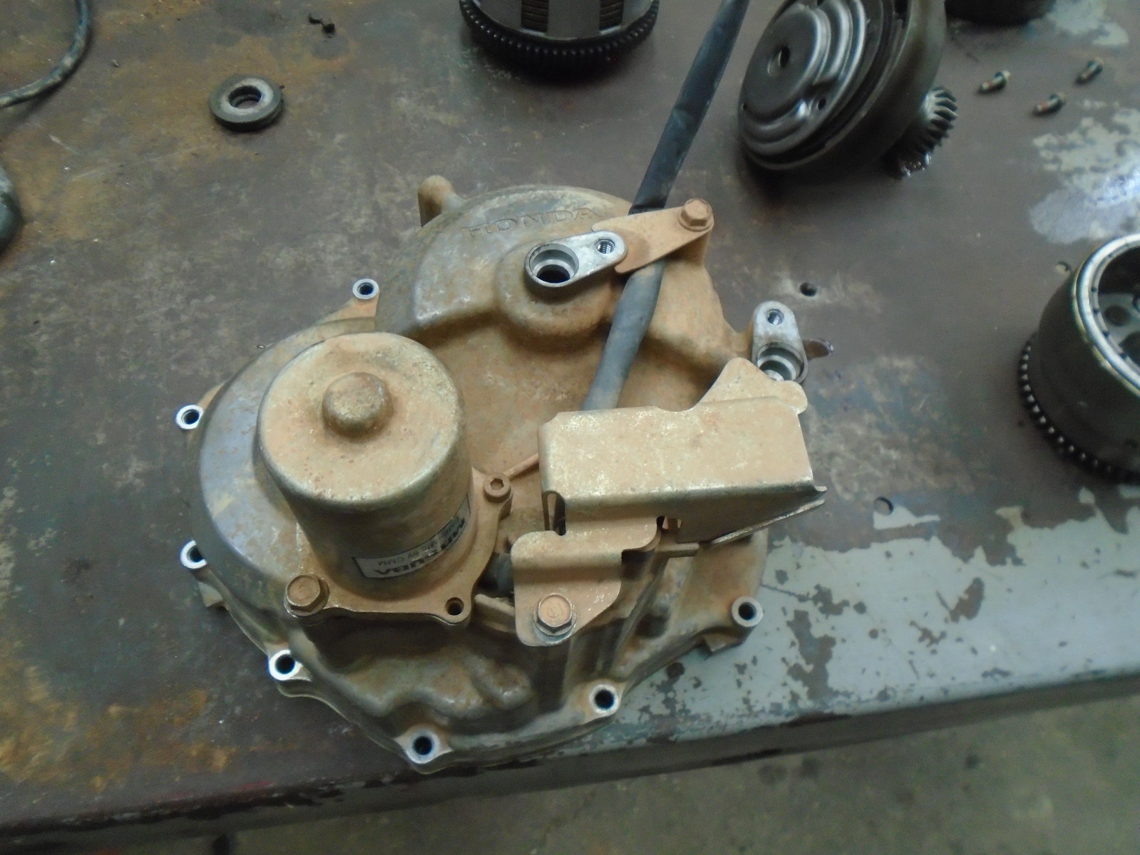 2007 HONDA RECON TRX250 TE ES OEM TRX 250 02-09 Clutch Cover - Comes as Pictured