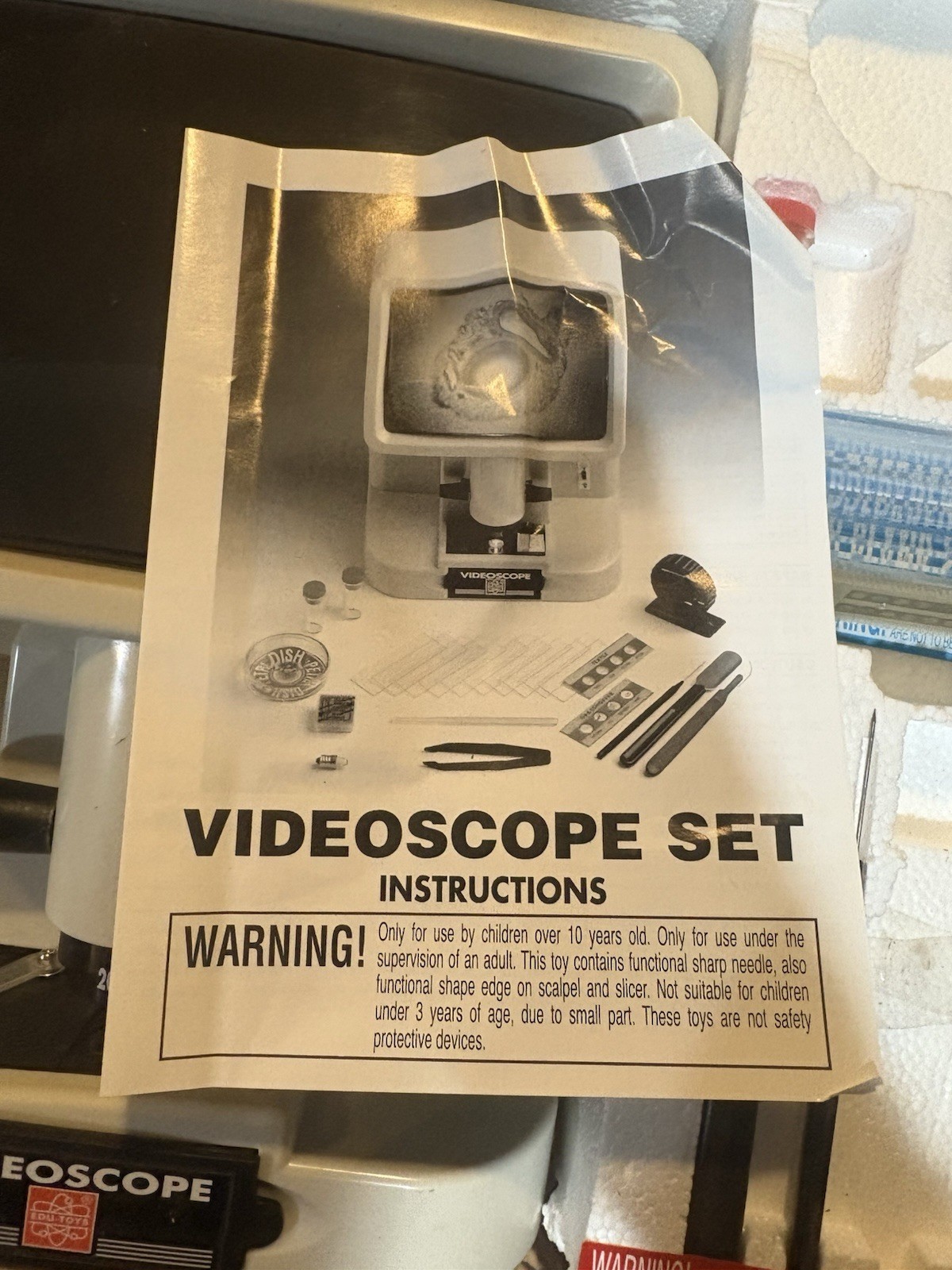 Videoscope toy Plastic Cracked But Functional