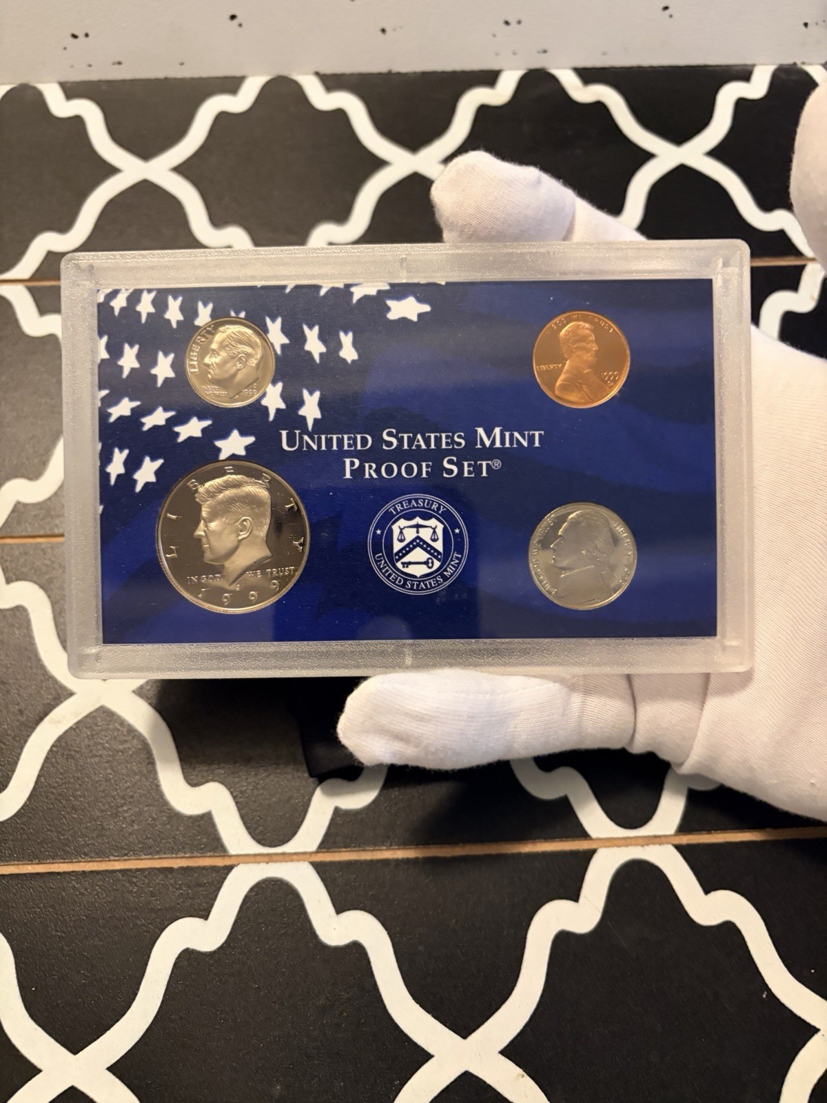 1999 United States Mint Proof Set with COA and Box