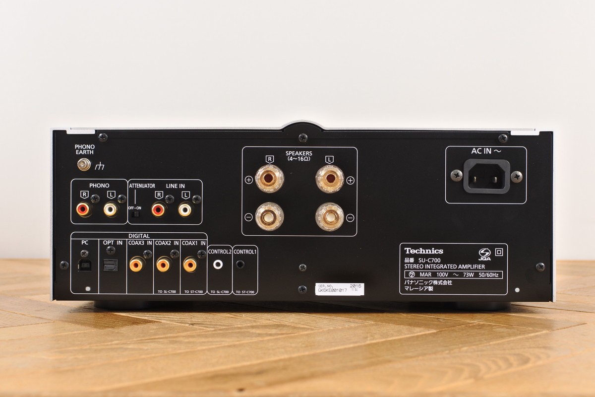 Technics SU-C700 Stereo Integrated Amplifier Tested, Working - 100V Japan Model