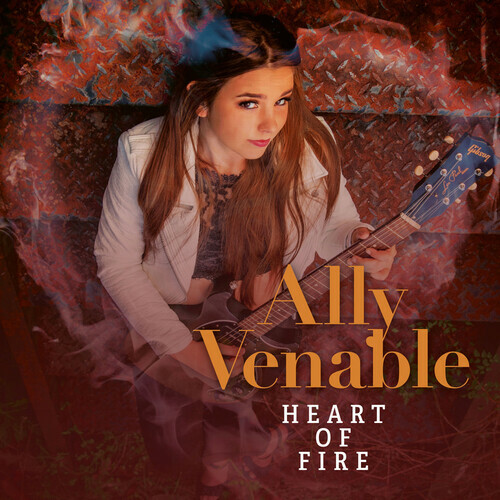 Ally Venable - Heart Of Fire CD.  Ruf Records Female Blues Artist Texas Music