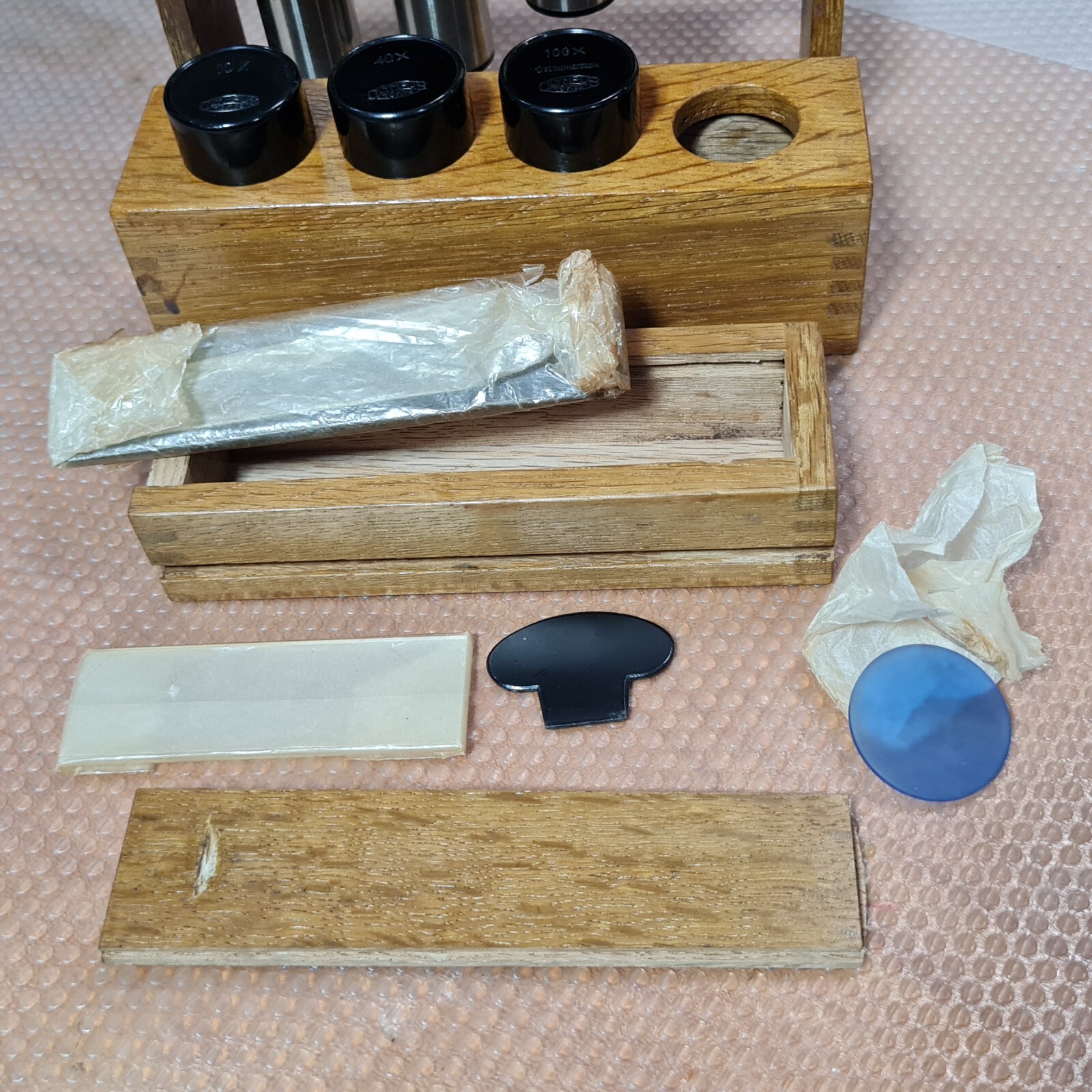 Antique Olympus Microscope 1931 Kokka OCD.#02010001