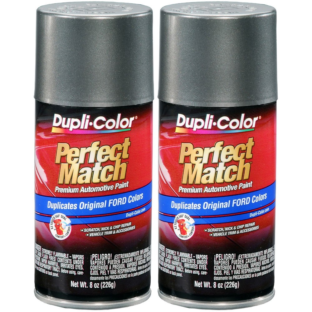 Duplicolor BFM0360 (2-Pack) Perfect Match Aerosol Paint Ford CX Dark Shadow Gray