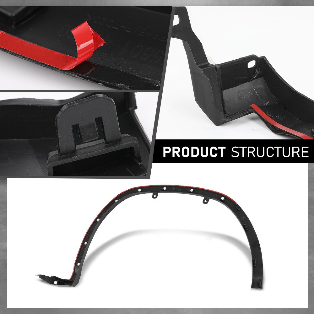 Fit For 2016-2019 Lexus RX350 RX450h Front Left Fender Flare Wheel Arch Molding