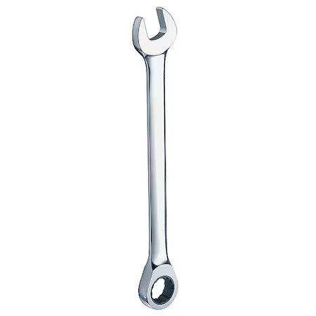 Westward 1Lcj6 Ratcheting Wrench, Head Size 25Mm