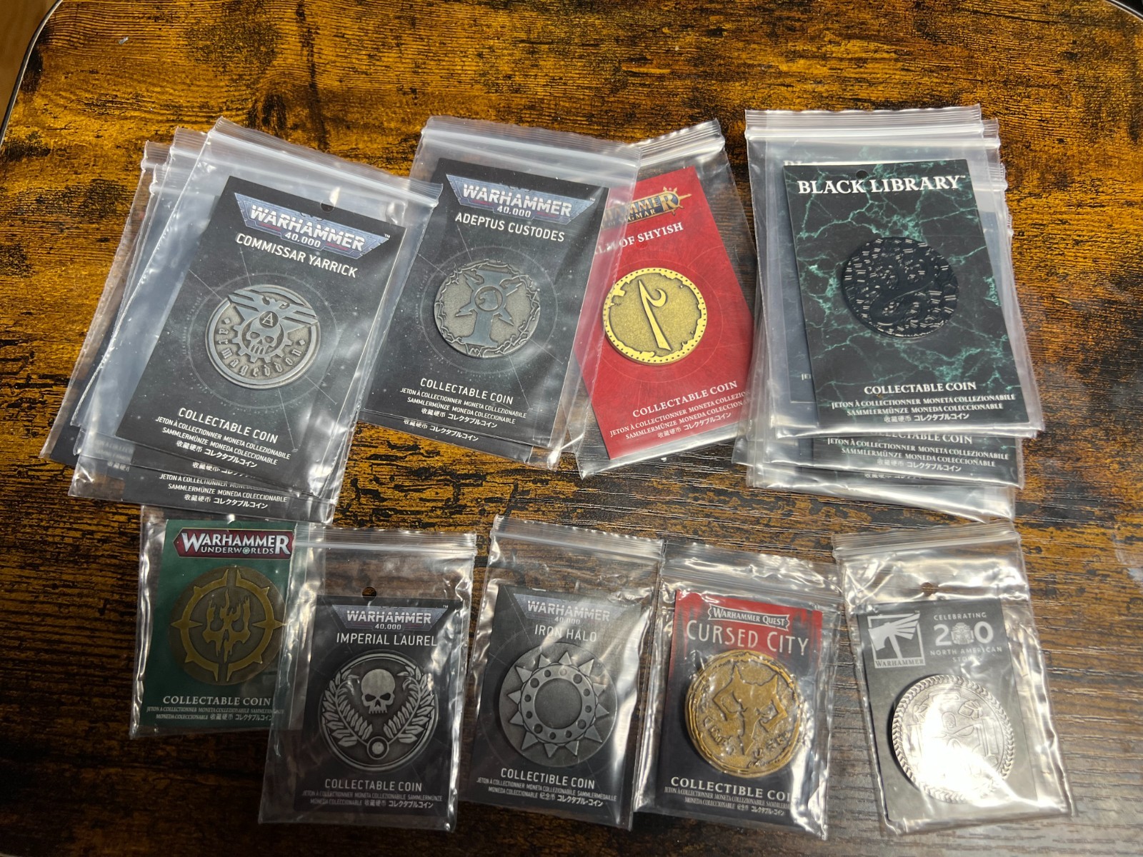 Games Workshop Warhammer Collectable Coins
