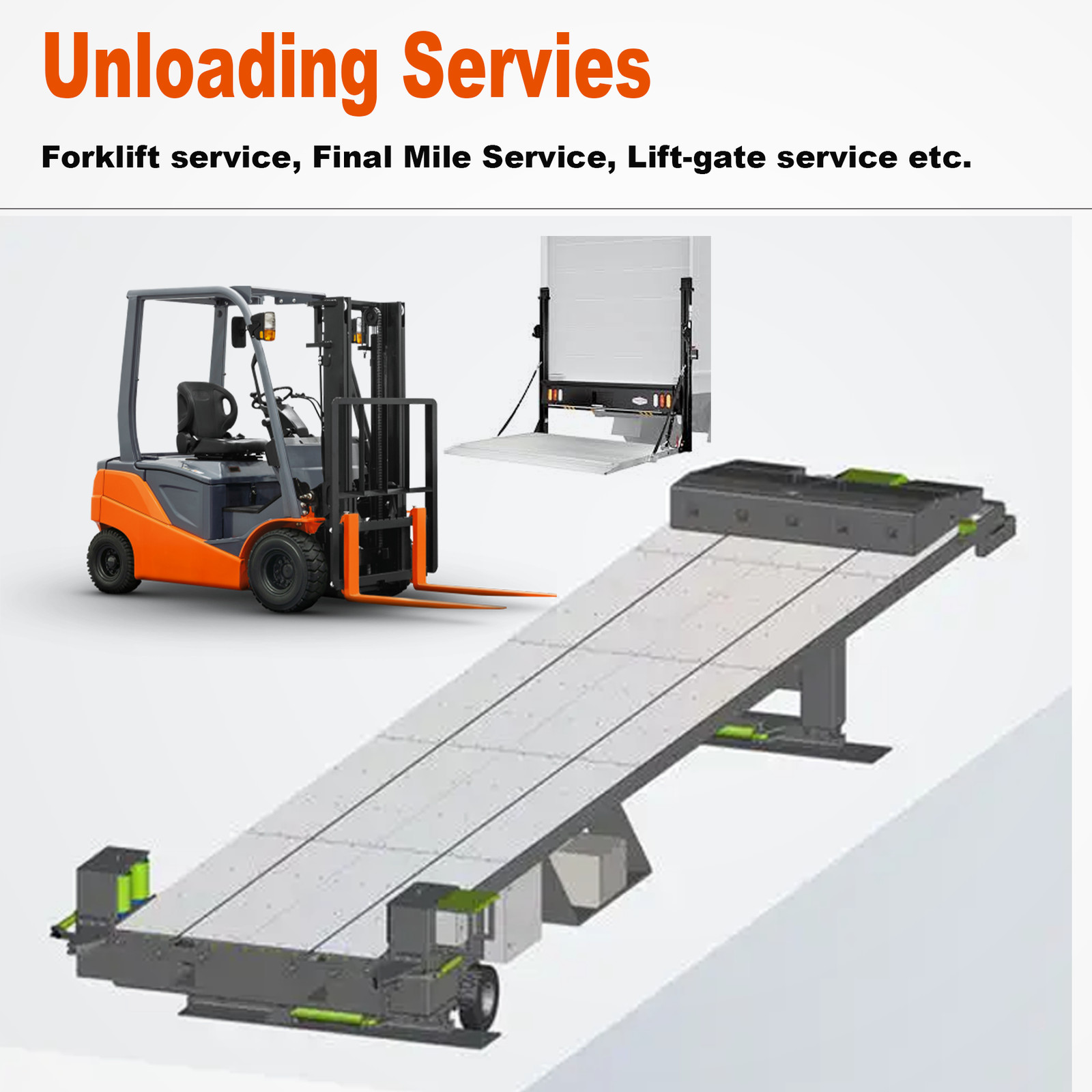Unloading Service for OMTech CO2 Laser Engraver Cutter Delivery over 800lb by