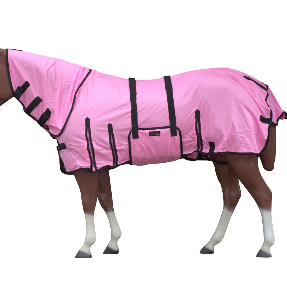 HILASON Horse Fly Sheet UV Protect Breathable Mesh Bug Mosquito Spring | Summer