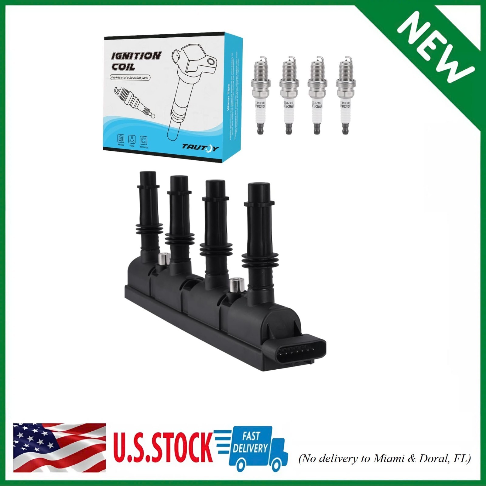 UF669 C1810 Ignition Coil XP3922 Spark Plug For Buick Encore 2013-2021,For Ca