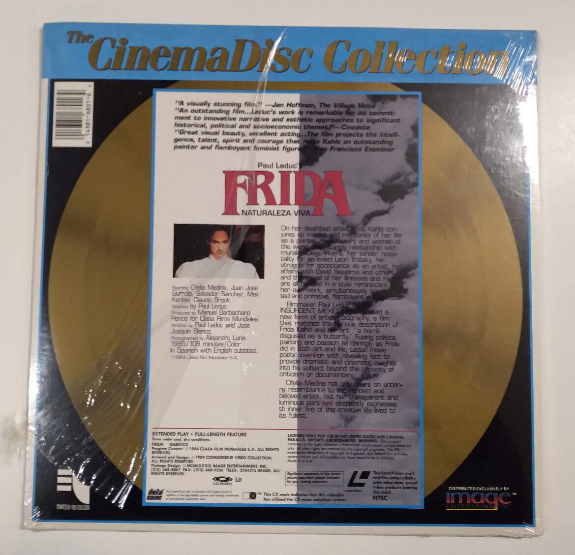(Laserdisc) FRIDA / Frida Kahlo / Sealed