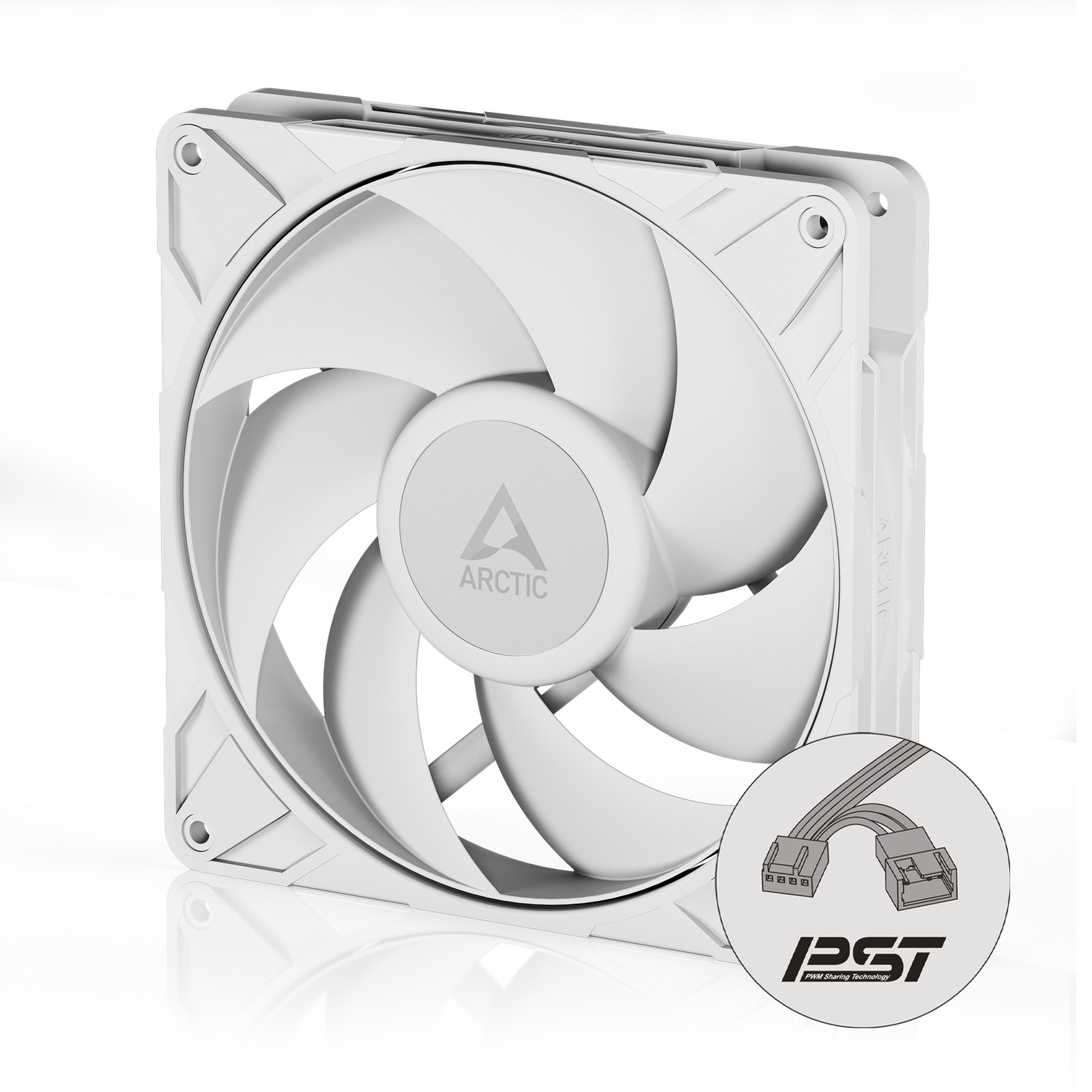 ARCTIC P14 Pro PST white Case Fan PC Cooler Premium Silent 14cm