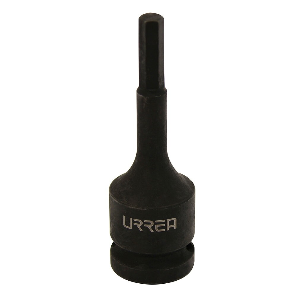 URREA 7441-1/4 Black 1/2" Drive Hex Impact Bit Socket 1/4"