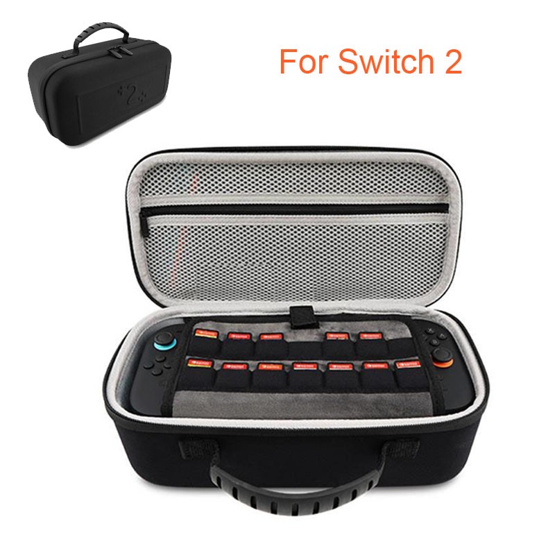 For Switch 2 Games Console Accessories Carrying Case Portable Bag Large Capacity