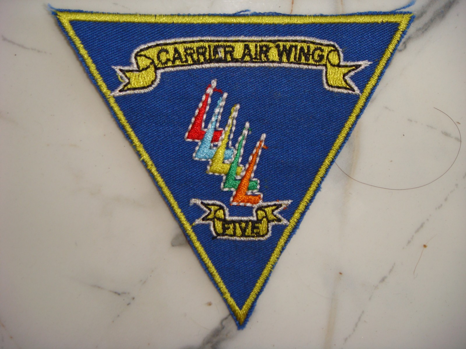 US NAVY CARRIER AIR WING FIVE CVW-5, VIETNAM WAR PATCH