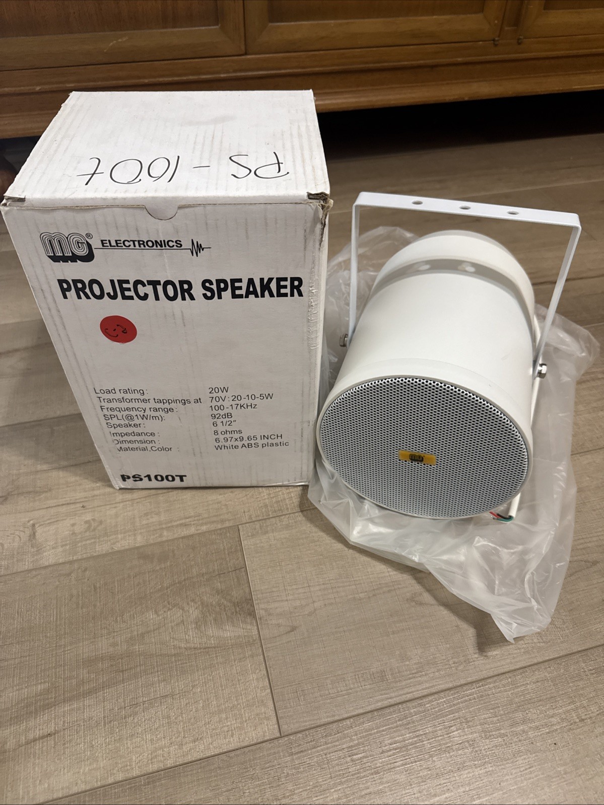MG Electronics Projector Speaker PS100T NEW