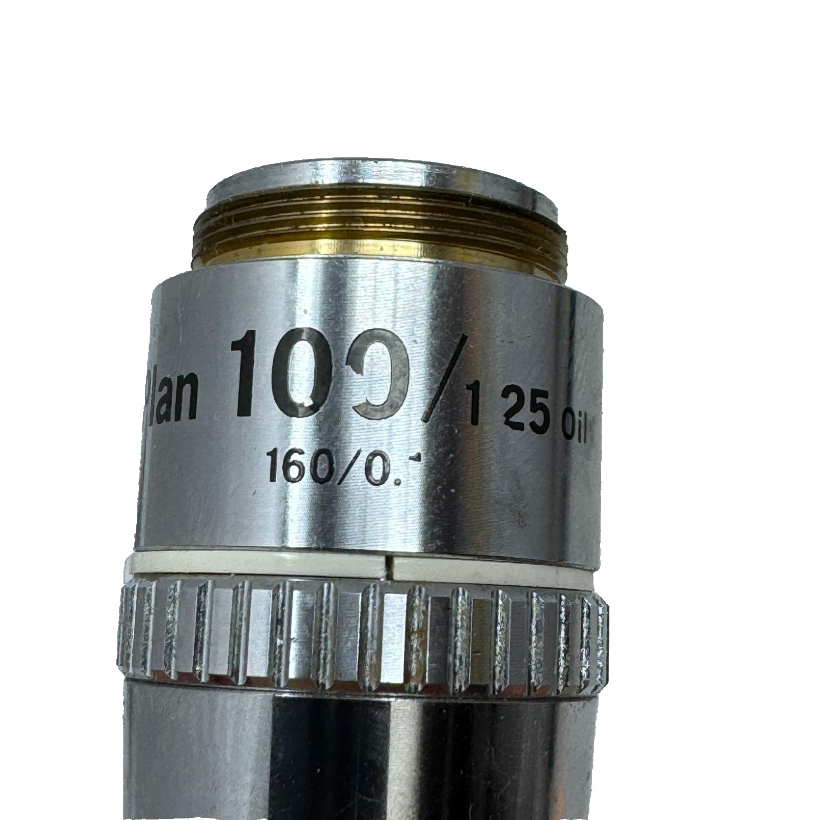 Nikon Microscope Objective Lens Set Plan 10x, 40x, 50x, 100x Oil 160mm