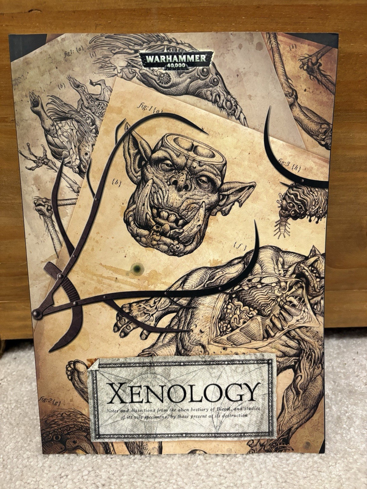 Xenology Notes from the Alien Bestiary of Biegel, Warhammer 40K Black Library