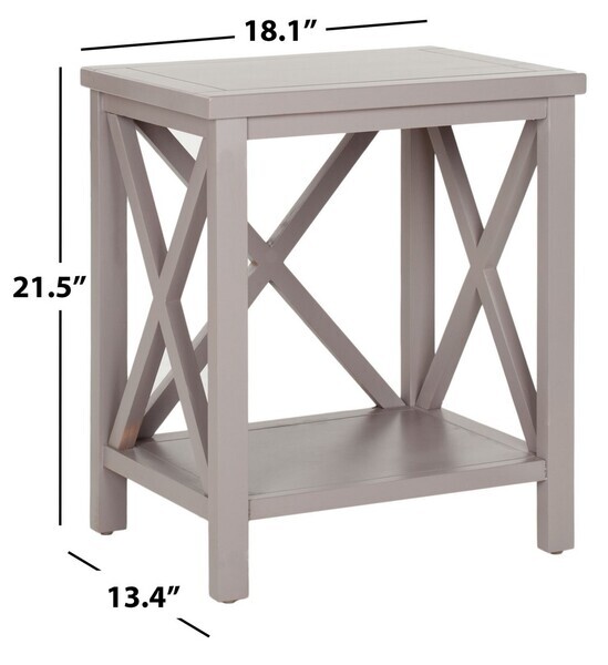 Safavieh Candence Cross Back End Table, Reduced Price 2172705455 AMH6523C